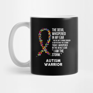 The Devil- Autism Awareness Support Ribbon Mug